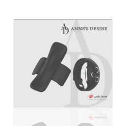 Comprar ANNE'S DESIRE - PANTY PLEASURE TECNOLOGÍA WATCHME NEGRO/GOLD al mejor precio - Envíos Discretos