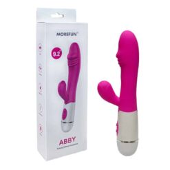 Comprar ARMONY - ABBY VIBRADOR & ESTIMULADOR 16 VELOCIDADES ROSA al mejor precio - Envíos Discretos