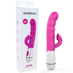 Comprar ARMONY - AMIR VIBRADOR MULTIFUNCION CON LENGUA ESTIMULADORA 16 VELOCIDADES ROSA al mejor precio - Envíos Discretos