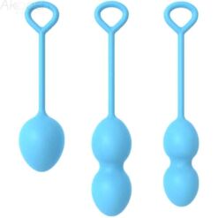 Comprar ARMONY - ANABIOSIS PESAS VAGINALES 3 NIVELES AZUL al mejor precio - Envíos Discretos
