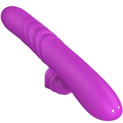 Comprar ARMONY - ANGELIA VIBRADOR MULTIFUNCION CON LENGUA ESTIMULADORA EFECTO CALOR VIOLETA al mejor precio - Envíos Discretos