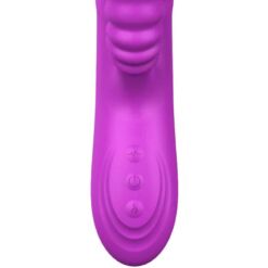 Comprar ARMONY - ANGELIA VIBRADOR MULTIFUNCION DOBLE LENGUA EFECTO CALOR VIOLETA al mejor precio - Envíos Discretos