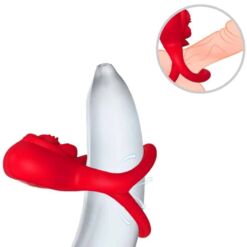 Comprar ARMONY - ANILLO VIBRADOR CORAZÓN ROJO al mejor precio - Envíos Discretos