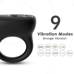 Comprar ARMONY - ANILLO VIBRADOR NEGRO al mejor precio - Envíos Discretos