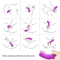 Comprar ARMONY - AURORA VIBRADOR DEDAL VIOLETA al mejor precio - Envíos Discretos