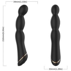 Comprar ARMONY - BAMBU VIBRADOR AJUSTABLE NEGRO al mejor precio - Envíos Discretos