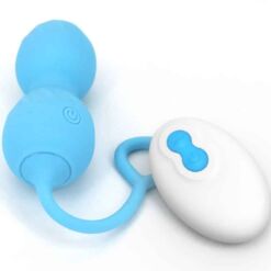 Comprar ARMONY - BLOSSOMS PESAS VAGINALES VIBRADOR CONTROL REMOTO 10 VIBRACIONES AZUL al mejor precio - Envíos Discretos