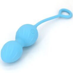 Comprar ARMONY - BLOSSOMS PESAS VAGINALES VIBRADOR CONTROL REMOTO 10 VIBRACIONES AZUL al mejor precio - Envíos Discretos