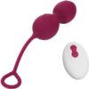 Comprar ARMONY - BLOSSOMS PESAS VAGINALES VIBRADOR CONTROL REMOTO 10 VIBRACIONES ROJO OSCURO al mejor precio - Envíos Discretos