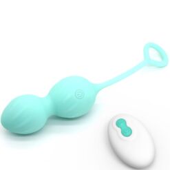 Comprar ARMONY - BLOSSOMS PESAS VAGINALES VIBRADOR CONTROL REMOTO 10 VIBRACIONES VERDE al mejor precio - Envíos Discretos