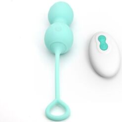 Comprar ARMONY - BLOSSOMS PESAS VAGINALES VIBRADOR CONTROL REMOTO 10 VIBRACIONES VERDE al mejor precio - Envíos Discretos