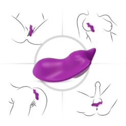 Comprar ARMONY - BUTTERFLY PANTIES VIBRADOR CONTROL REMOTO VIOLETA al mejor precio - Envíos Discretos