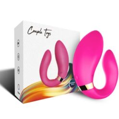 Comprar ARMONY - CRESCENT VIBRADOR PAREJA CONTROL REMOTO FUCSIA al mejor precio - Envíos Discretos