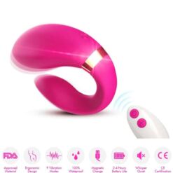 Comprar ARMONY - CRESCENT VIBRADOR PAREJA CONTROL REMOTO FUCSIA al mejor precio - Envíos Discretos