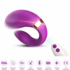 Comprar ARMONY - CRESCENT VIBRADOR PAREJA CONTROL REMOTO VIOLETA al mejor precio - Envíos Discretos