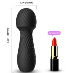 Comprar ARMONY - DAZZLE MASAJEADOR & VIBRADOR PEQUEÑO NEGRO al mejor precio - Envíos Discretos