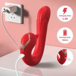 Comprar ARMONY - DELFIN VIBRADOR MULTIPOSICION & EFECTO CALOR ROJO al mejor precio - Envíos Discretos