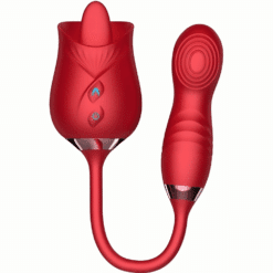 Comprar ARMONY - DELIGHT FLOWER VIBRADOR & BUMPING CON LENGUA ROJO al mejor precio - Envíos Discretos