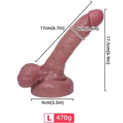 Comprar ARMONY - DILDO REALÍSTICO SILICONA LÍQUIDA 17 CM al mejor precio - Envíos Discretos