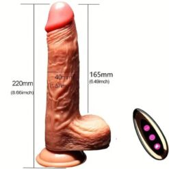 Comprar ARMONY - DILDO REALÍSTICO VIBRADOR & THRUSTING CONTROL REMOTO 22.5 CM al mejor precio - Envíos Discretos
