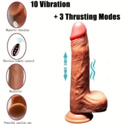 Comprar ARMONY - DILDO REALÍSTICO VIBRADOR RECARGABLE al mejor precio - Envíos Discretos