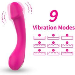Comprar ARMONY - DILDO VIBRADOR PUNTO G SILICONA FUCSIA al mejor precio - Envíos Discretos