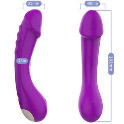 Comprar ARMONY - DILDO VIBRADOR PUNTO G SILICONA VIOLETA al mejor precio - Envíos Discretos
