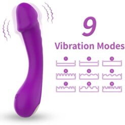 Comprar ARMONY - DILDO VIBRADOR PUNTO G SILICONA VIOLETA al mejor precio - Envíos Discretos