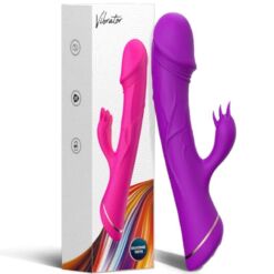 Comprar ARMONY - DILDO VIBRADOR RABBIT SILICONA VIOLETA al mejor precio - Envíos Discretos