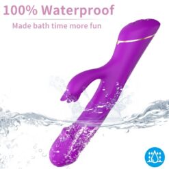 Comprar ARMONY - DILDO VIBRADOR RABBIT SILICONA VIOLETA al mejor precio - Envíos Discretos