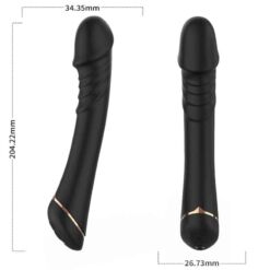 Comprar ARMONY - DILDO VIBRADOR SILICONA NEGRO al mejor precio - Envíos Discretos