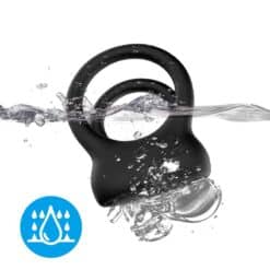 Comprar ARMONY - DOBLE ANILLO VIBRADOR NEGRO al mejor precio - Envíos Discretos