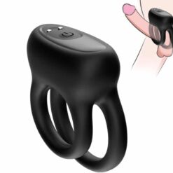 Comprar ARMONY - DOBLE ANILLO VIBRADOR NEGRO al mejor precio - Envíos Discretos