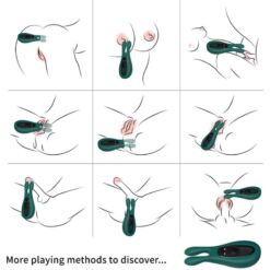 Comprar ARMONY - ESTIMULADOR & VIBRADOR RABBIT VERDE al mejor precio - Envíos Discretos