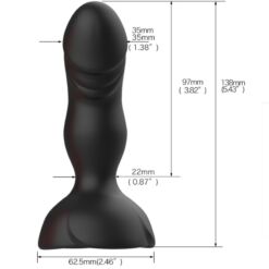 Comprar ARMONY - EXTREME A BLOOM ROSA VIBRADOR & PLUG ANAL CONTROL REMOTO NEGRO al mejor precio - Envíos Discretos