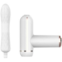 Comprar ARMONY - FKING MACHINE VIBRADOR AJUSTABLE & AUTOMATICO BLANCO al mejor precio - Envíos Discretos
