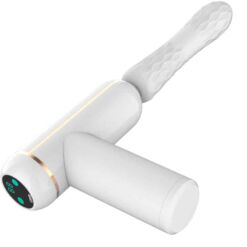 Comprar ARMONY - FKING MACHINE VIBRADOR AJUSTABLE & AUTOMATICO BLANCO al mejor precio - Envíos Discretos