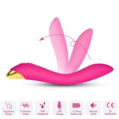 Comprar ARMONY - FLAMINGO VIBRADOR MULTIPOSICION FUCSIA al mejor precio - Envíos Discretos