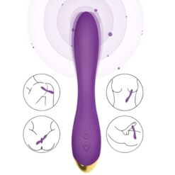 Comprar ARMONY - FLAMINGO VIBRADOR MULTIPOSICION VIOLETA al mejor precio - Envíos Discretos