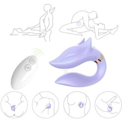 Comprar ARMONY - FOX VIBRADOR PAREJAS CONTROL REMOTO VIOLETA al mejor precio - Envíos Discretos