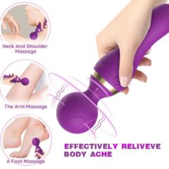 Comprar ARMONY - FREEZA MASAJEADOR & VIBRADOR CABEZA FLEXIBLE NEGRO al mejor precio - Envíos Discretos