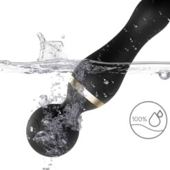 Comprar ARMONY - FREEZA MASAJEADOR & VIBRADOR CABEZA FLEXIBLE NEGRO al mejor precio - Envíos Discretos