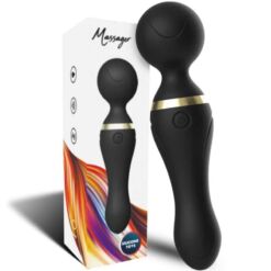 Comprar ARMONY - FREEZA MASAJEADOR & VIBRADOR CABEZA FLEXIBLE NEGRO al mejor precio - Envíos Discretos