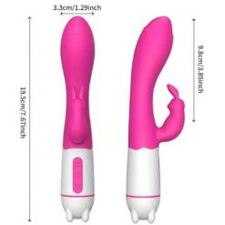 Comprar ARMONY - HAPPY VIBRADOR & ESTIMULADOR RABBIT FUCSIA al mejor precio - Envíos Discretos