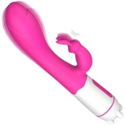 Comprar ARMONY - HAPPY VIBRADOR & ESTIMULADOR RABBIT FUCSIA al mejor precio - Envíos Discretos