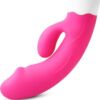 Comprar ARMONY - HAPPY VIBRADOR & ESTIMULADOR RECARGABLE FUCSIA al mejor precio - Envíos Discretos