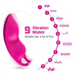 Comprar ARMONY - HONEYBEE PANTIES VIBRADOR PUNTO G CONTROL REMOTO FUCSIA al mejor precio - Envíos Discretos