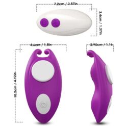 Comprar ARMONY - HONEYBEE PANTIES VIBRADOR PUNTO G CONTROL REMOTO VIOLETA al mejor precio - Envíos Discretos