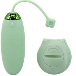 Comprar ARMONY - KITTY FUN HUEVO VIBRADOR CONTROL REMOTO 10 VIBRACIONES VERDE al mejor precio - Envíos Discretos