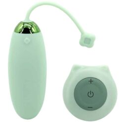 Comprar ARMONY - KITTY FUN HUEVO VIBRADOR CONTROL REMOTO 10 VIBRACIONES VERDE al mejor precio - Envíos Discretos